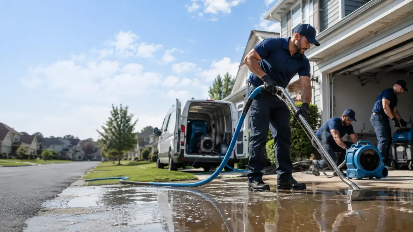 Flood Damage Restoration in Blue Creek, OH